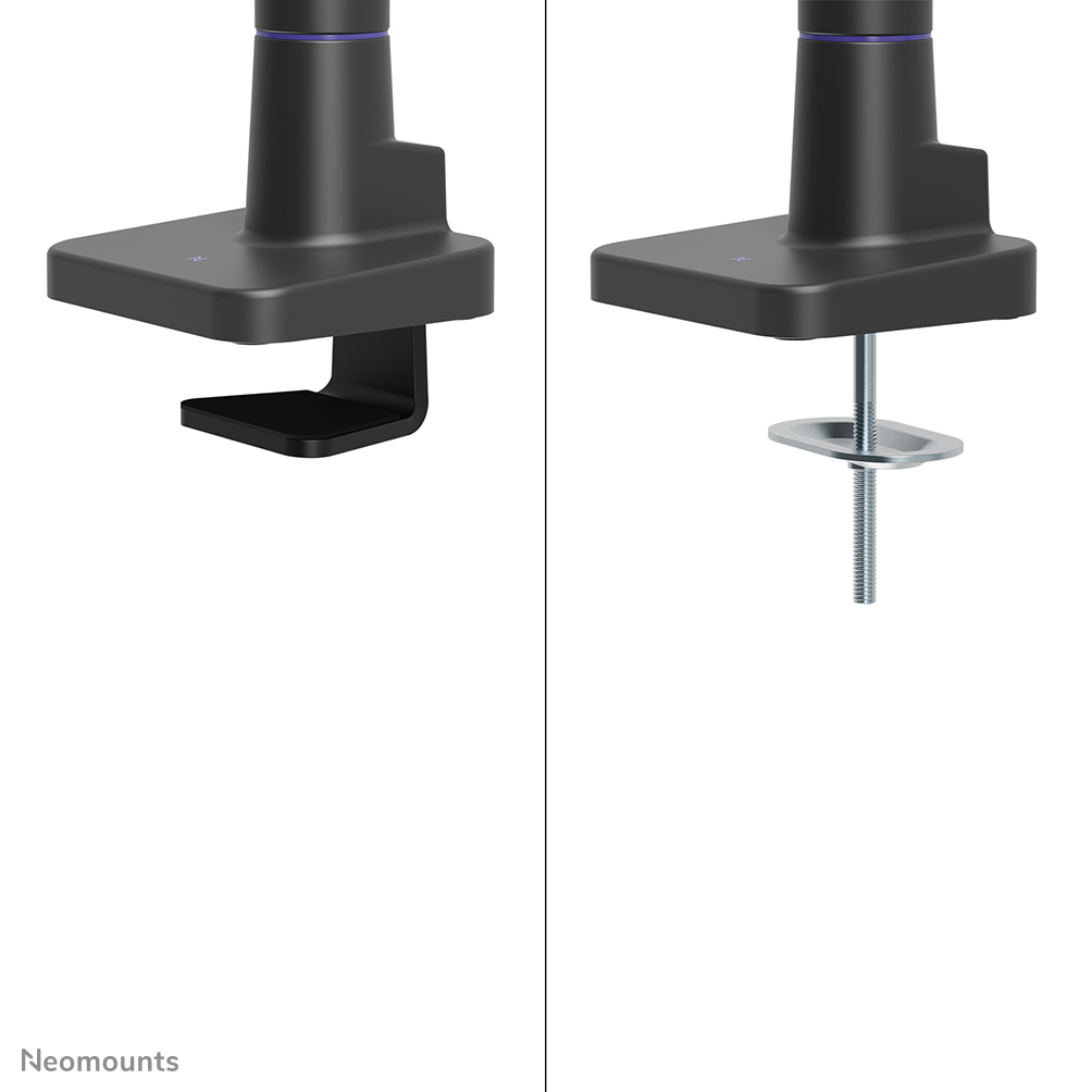Neomounts DS70-256BL1 Monitorarm Gaming 24-57" - Gasfeder - Topfix - 180°-Stopp